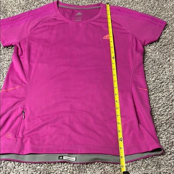 Adidas Women's Pink Performance Top - Picture 3 of 4